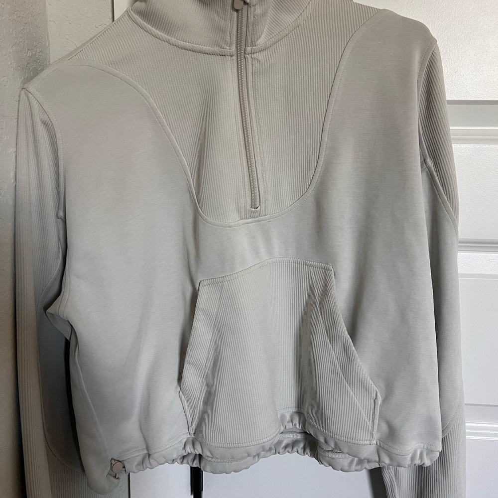 Lululemon Softstreme Ribbed Half Zip - Picture 3 of 7